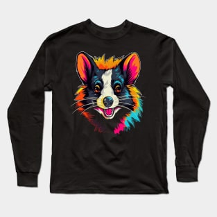 Skunk Smiling Long Sleeve T-Shirt